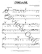 Come Alive piano sheet music cover